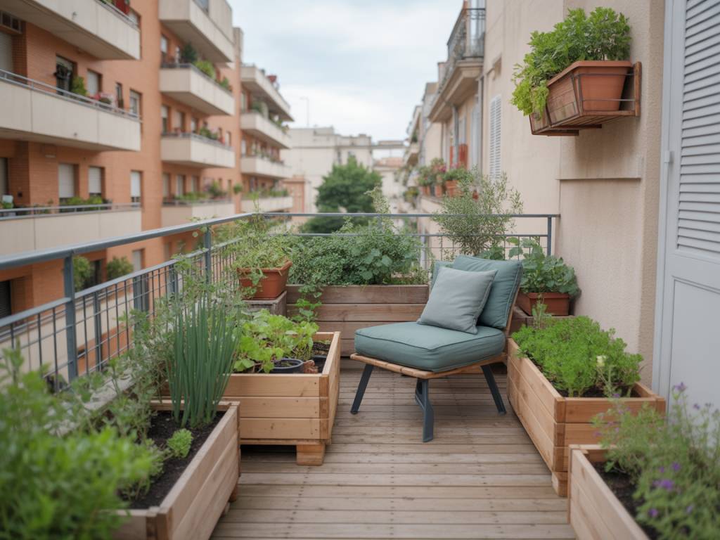 Cómo crear un huerto urbano en balcones pequeños