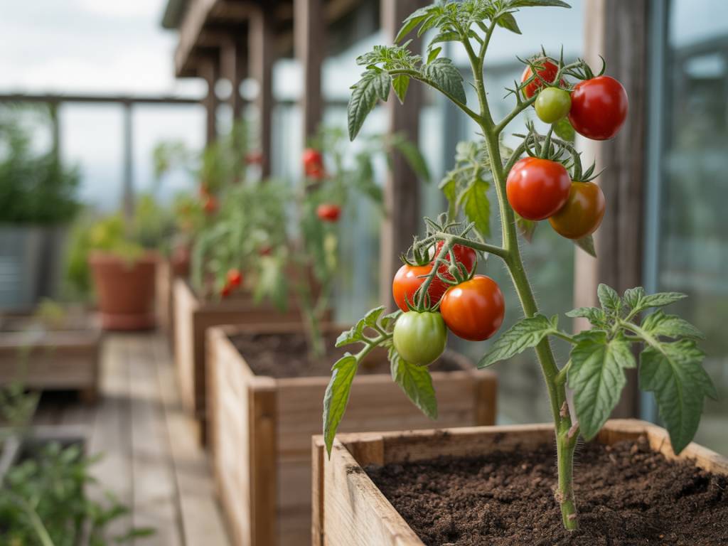 Cómo cultivar tomates en macetas en terrazas y balcones